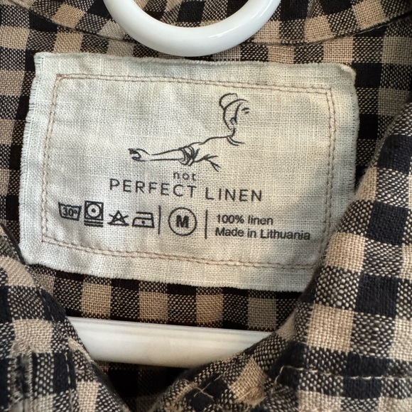 NotPerfectLinen Marle button down - Picture 2 of 3